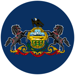 Image of the Pennsylvania state flag